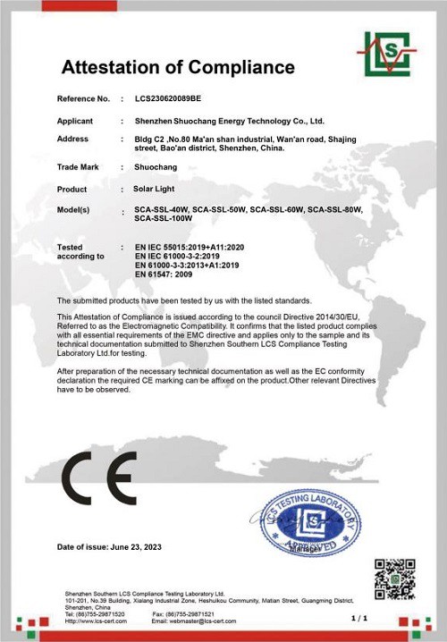 SCA-SSL CE Certificates 2023 SCA-SSL CE Certificates 2023